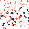 Seamless terrazzo pattern