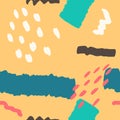 Seamless terrazzo patterns. Unique templates, repeating backgrounds. Marble textures