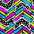 Seamless textile pattern print . Royalty Free Stock Photo