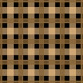 Seamless textile tartan brown checkered texture plaid pattern ba