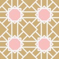 Vector Asian Geometric Pattern Royalty Free Stock Photo