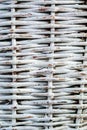 Seamless texture of basket surface. Pattern background. Wooden Vine Wicker straw Basket. handcraft weave texture natural wicker, Royalty Free Stock Photo
