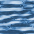 Seamless texture of blue liquid