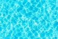 Seamless texture of blue pool water surface with ripples Royalty Free Stock Photo