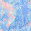 Seamless texture of blue water flowers paint strokes