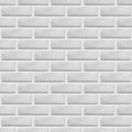 Seamless texture of a brick wall, vector illustration. Royalty Free Stock Photo