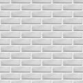 Seamless texture of a brick wall, vector illustration. Royalty Free Stock Photo