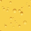 Seamless texture of cheese Royalty Free Stock Photo