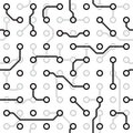 Seamless texture - circuit board Royalty Free Stock Photo