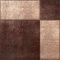 Seamless texture combination of leather squares Royalty Free Stock Photo