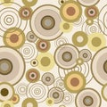 Seamless texture with concentric circles