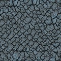 Seamless texture cracked dry ground Royalty Free Stock Photo