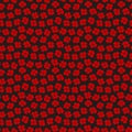 Seamless texture with cute little flowers, vector. Perfect for fashion prints, surface design, wrappig paper