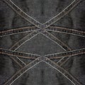 Seamless texture of dark gray denim