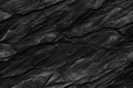 Seamless texture of dark grey black slate tile wall, neural network generated image Royalty Free Stock Photo