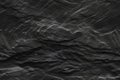 Seamless texture of dark grey black slate tile wall, neural network generated image Royalty Free Stock Photo