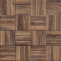 Seamless texture of dark wooden parquet. High resolution pattern of checkered wood Royalty Free Stock Photo