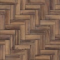 Seamless texture of dark wooden parquet. High resolution pattern of herringbone wood Royalty Free Stock Photo