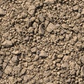 Seamless texture - dry fragmented sandstone or clay soil Royalty Free Stock Photo