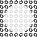 Seamless texture gear wheels Royalty Free Stock Photo