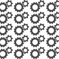 Seamless texture gear wheels Royalty Free Stock Photo