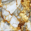 Seamless texture of gold and marble Royalty Free Stock Photo