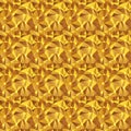 Seamless texture gold triangle