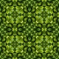 Seamless texture of green leaves,  For eg fabric, wallpaper, wall decorations Royalty Free Stock Photo