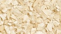 Seamless texture of Hinoki wood chips highlights intricate grain patterns, celebrating natural beauty, Ai Generated