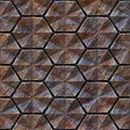 Seamless texture of metal