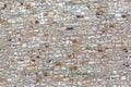 Seamless texture old gray stone wall Royalty Free Stock Photo