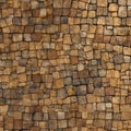 Seamless texture of old stone wall,  Abstract background for design Royalty Free Stock Photo