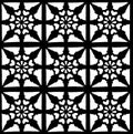 Seamless texture of ornate latticework pattern, 3D bump illustration