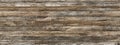 Seamless texture of panoramic grunge gray brown wooden background.