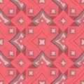 Seamless texture, pattern. Abstract geometric pattern on a square background - colored diamonds. Royalty Free Stock Photo