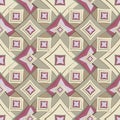 Seamless texture, pattern. Abstract geometric pattern on a square background - colored diamonds. Royalty Free Stock Photo