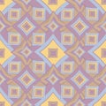 Seamless texture, pattern. Abstract geometric pattern on a square background - colored diamonds Royalty Free Stock Photo
