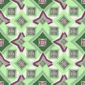 Seamless texture, pattern. Abstract geometric pattern on a square background - colored diamonds. Royalty Free Stock Photo