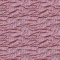 Seamless texture. Pink creased striped material striped for background or texture