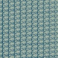 Seamless texture of printed blue and white velvet.