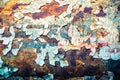 Seamless texture of rusty colored rough, vintage background Royalty Free Stock Photo
