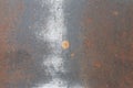 Seamless texture of rusty metal surface Royalty Free Stock Photo