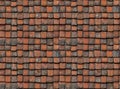 Seamless Texture of Slate Tiles Roofing Royalty Free Stock Photo