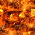 Seamless texture or wallpaper, Fire flame texture. Blaze flames background Royalty Free Stock Photo