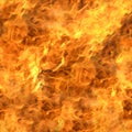 Seamless texture or wallpaper, Fire flame texture. Blaze flames background Royalty Free Stock Photo