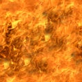 Seamless texture or wallpaper, Fire flame texture. Blaze flames background Royalty Free Stock Photo