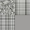 Seamless texture or wallpaper, Top view, grey stone background Royalty Free Stock Photo