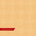 Seamless texture of yellow canvas