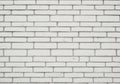 Seamless textured light gray brick wall pattern backdrop for design and construction projects Royalty Free Stock Photo