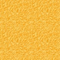 Seamless texture monotone plush background in yellow